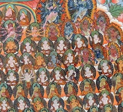 Amazon｜チベット仏画 パッサンラマ『集会樹 10725』真筆 チベット仏教